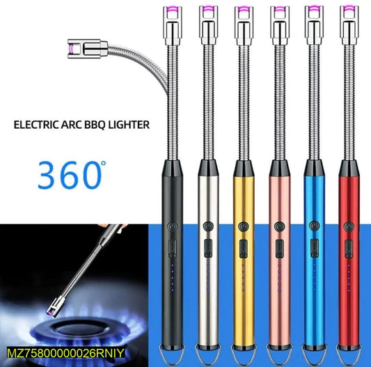 •  Flexible 360 Degree Rotation
•  No Fuel Refills. USB Charging
•  Number Of Pieces: 1 Pc
•  Package Includes: 1 x Rechargeable USB Lighter For Kitchen
•  Note: There might be an error of 1-3 cm due to manual measurement, and slight color differences may