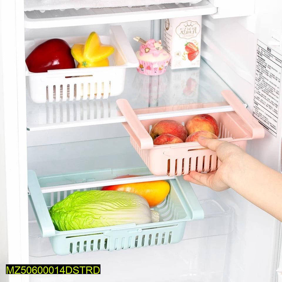 •  Material: Plastic
•  Color: Random
•  Pack Of 2
•  Our Expandable Fridge Basket Is A Versatile Solution To Keep Your Fridge Organized And Clutter-Free
•  Expandable Fridge Basket For Multipurpose Storage
•  Adjustable Design Fits Various Fridge Shelves