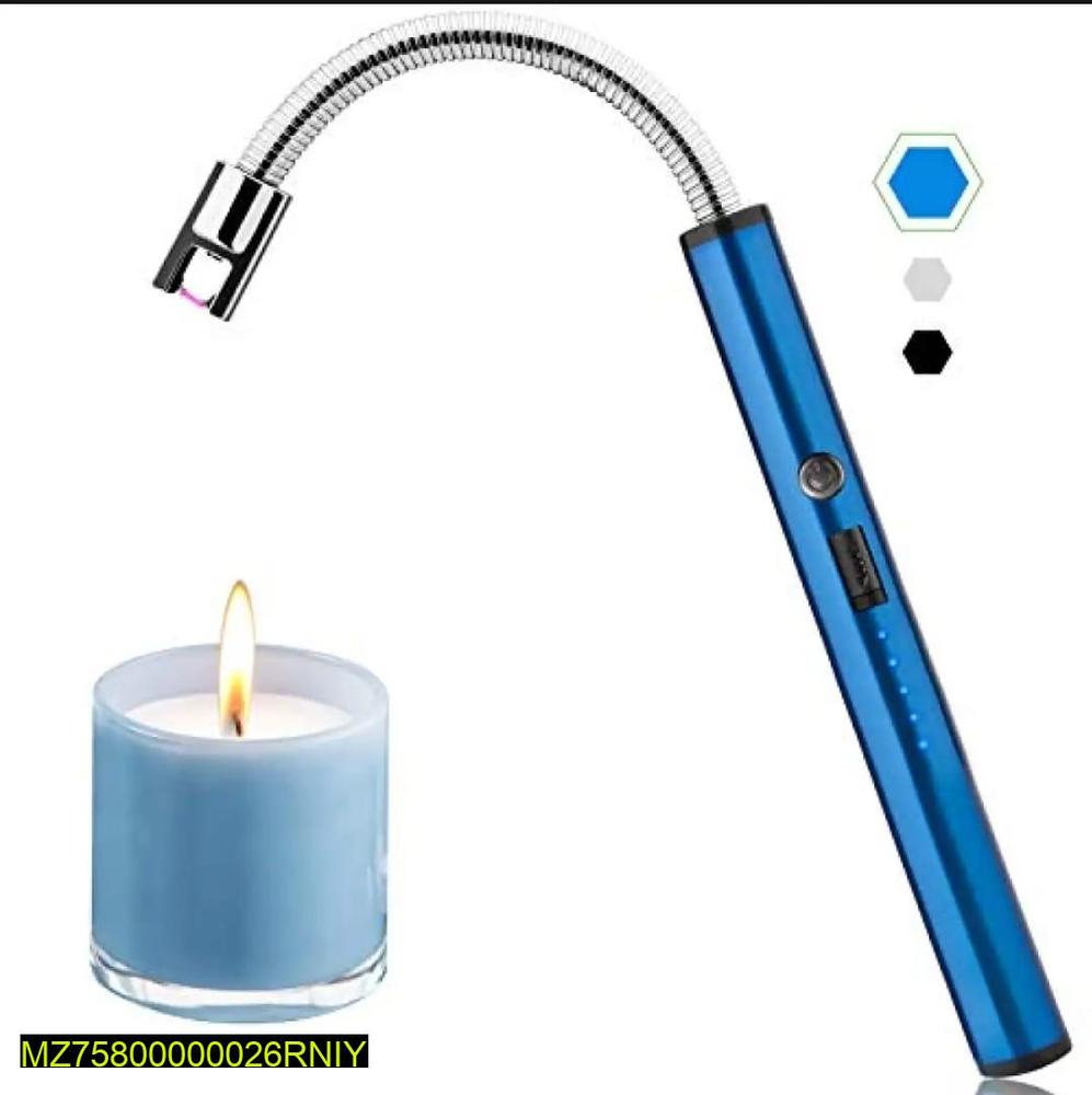 •  Flexible 360 Degree Rotation
•  No Fuel Refills. USB Charging
•  Number Of Pieces: 1 Pc
•  Package Includes: 1 x Rechargeable USB Lighter For Kitchen
•  Note: There might be an error of 1-3 cm due to manual measurement, and slight color differences may