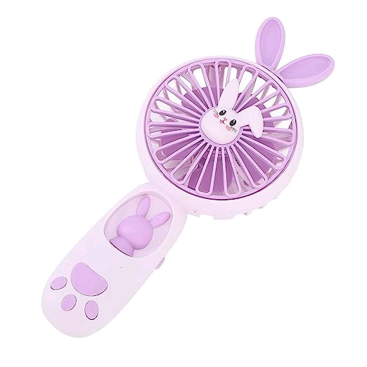 Name: Mini Hand Fan-2308
Material: Plastic
Color: Random
Watt: 5 Watts
Power Source: Battery
Battery: 400mAh
Number of Blades: 4
Detail: Cartoon Portable Fan, USB Charging Mini Small Fan Removable Base Light Weight Night Light for Indoor
This handheld fan